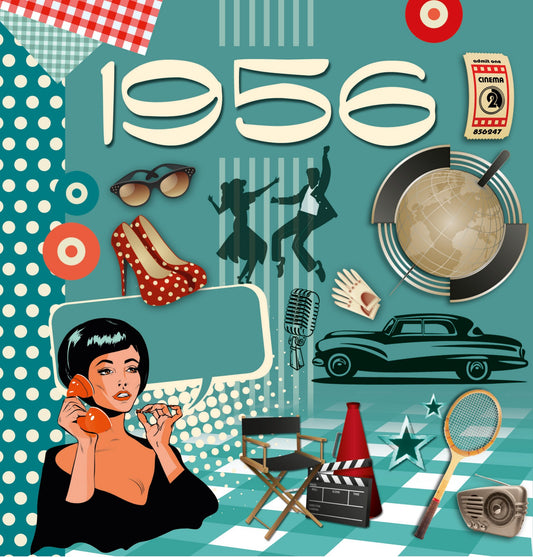 Cartes d'année de naissance de 1950 à 1959